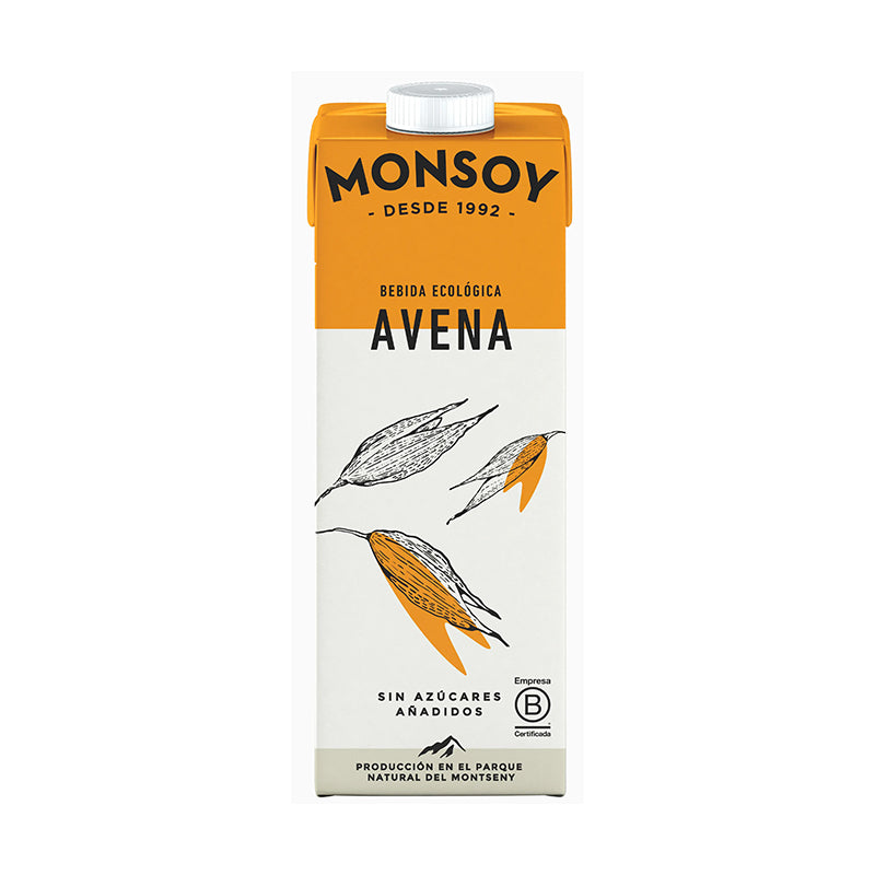 Monsoy Bebida Bio de Aveia 1L
