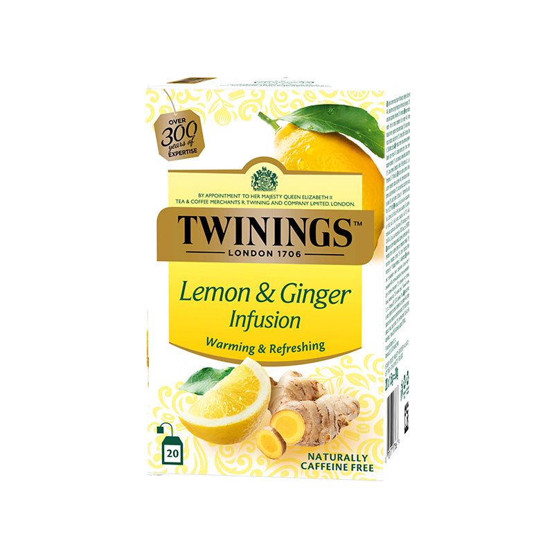 Twinings Lemon and Ginger 20 x 1,5g