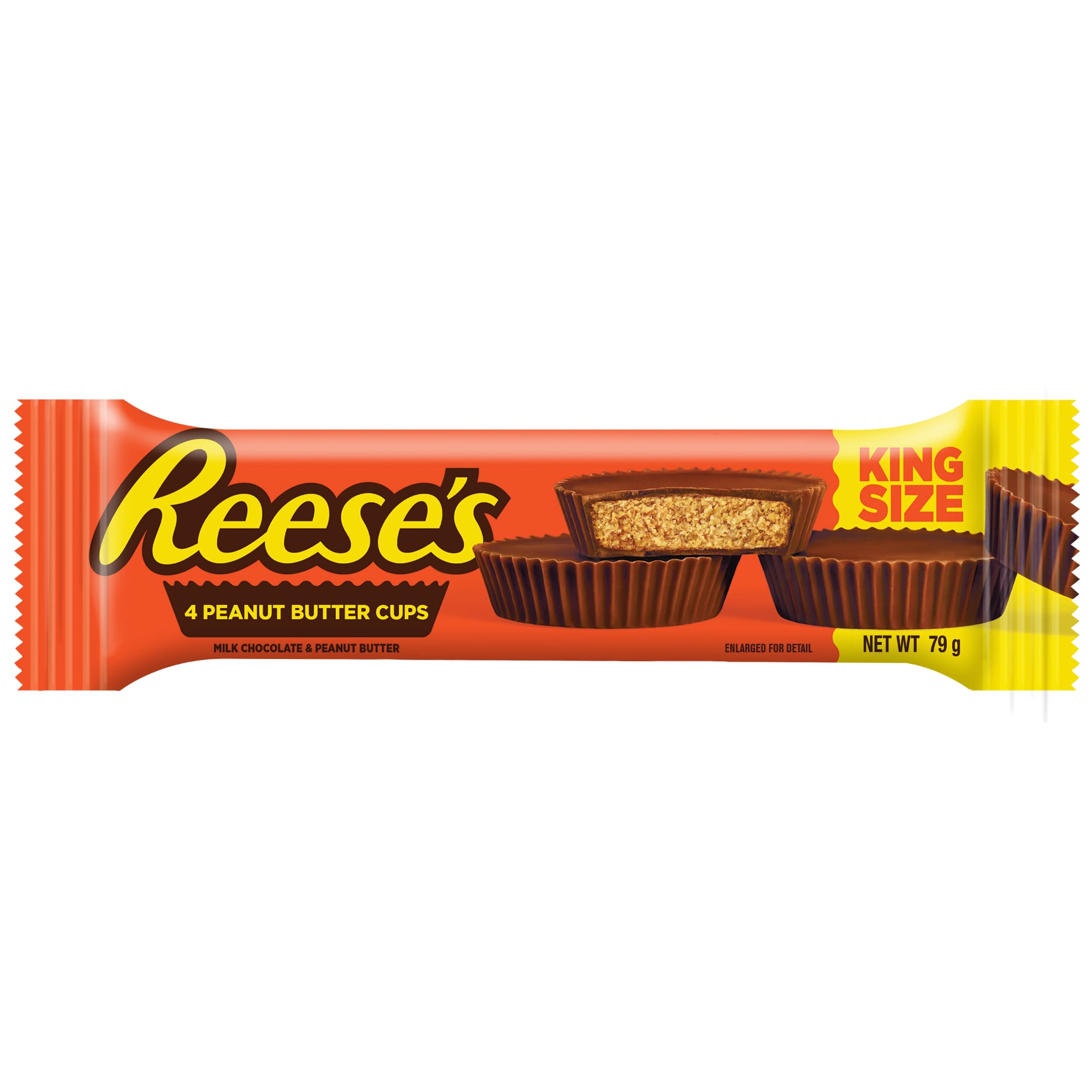 REESE'S Peanut Butter 4 Cups King Size 79g
