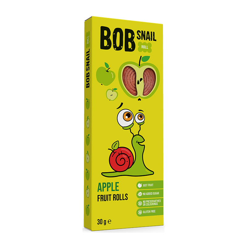 Bob Snail Rolinhos de Maçã 30g