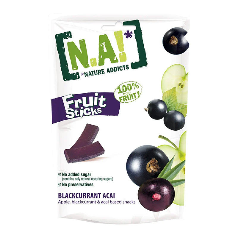 N.A! Tiras de Fruta Groselha preta e Açai 35g