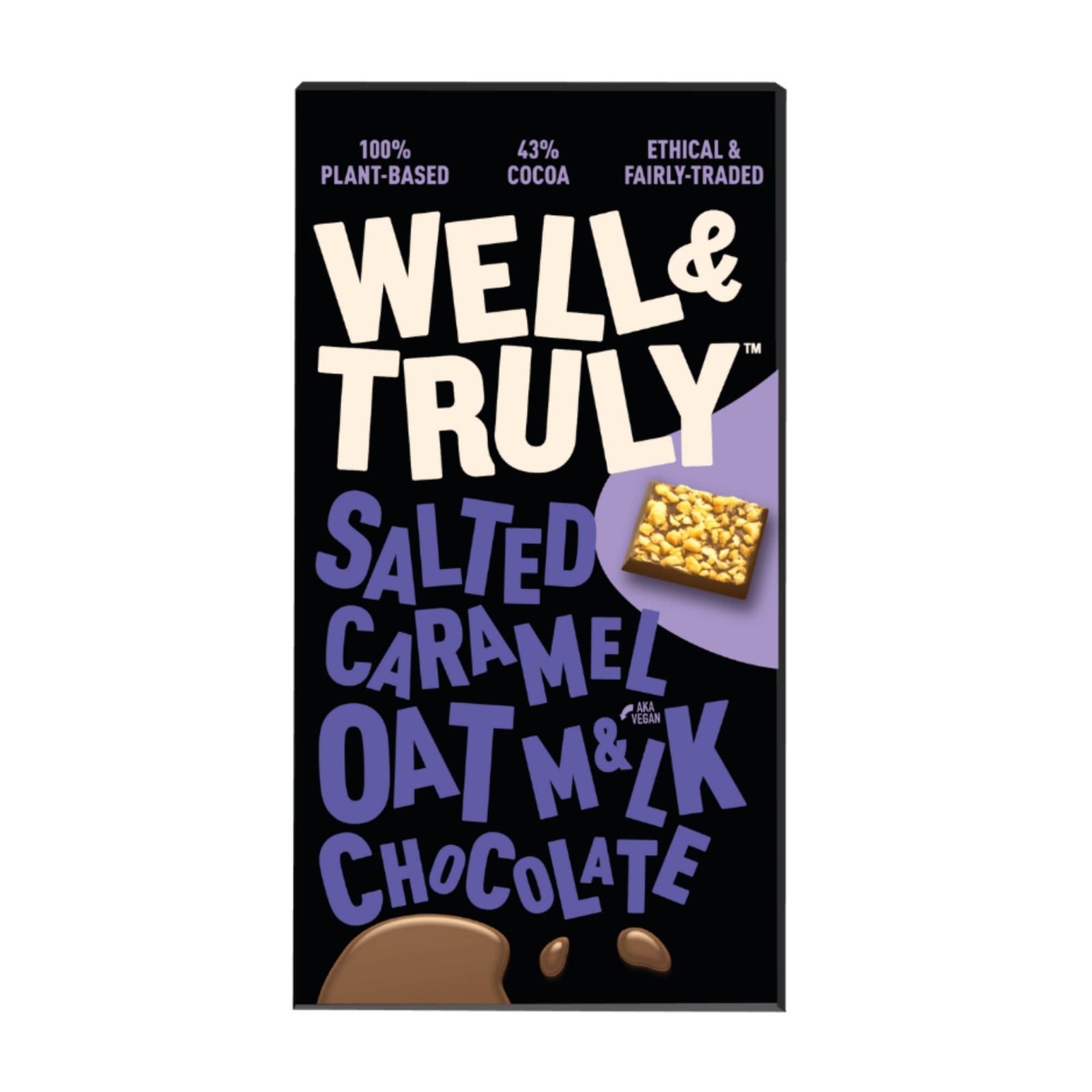 Well & Truly Salted Caramel Chocolate 90g