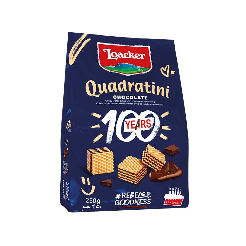 Loacker Quadratini Chocolate 250g